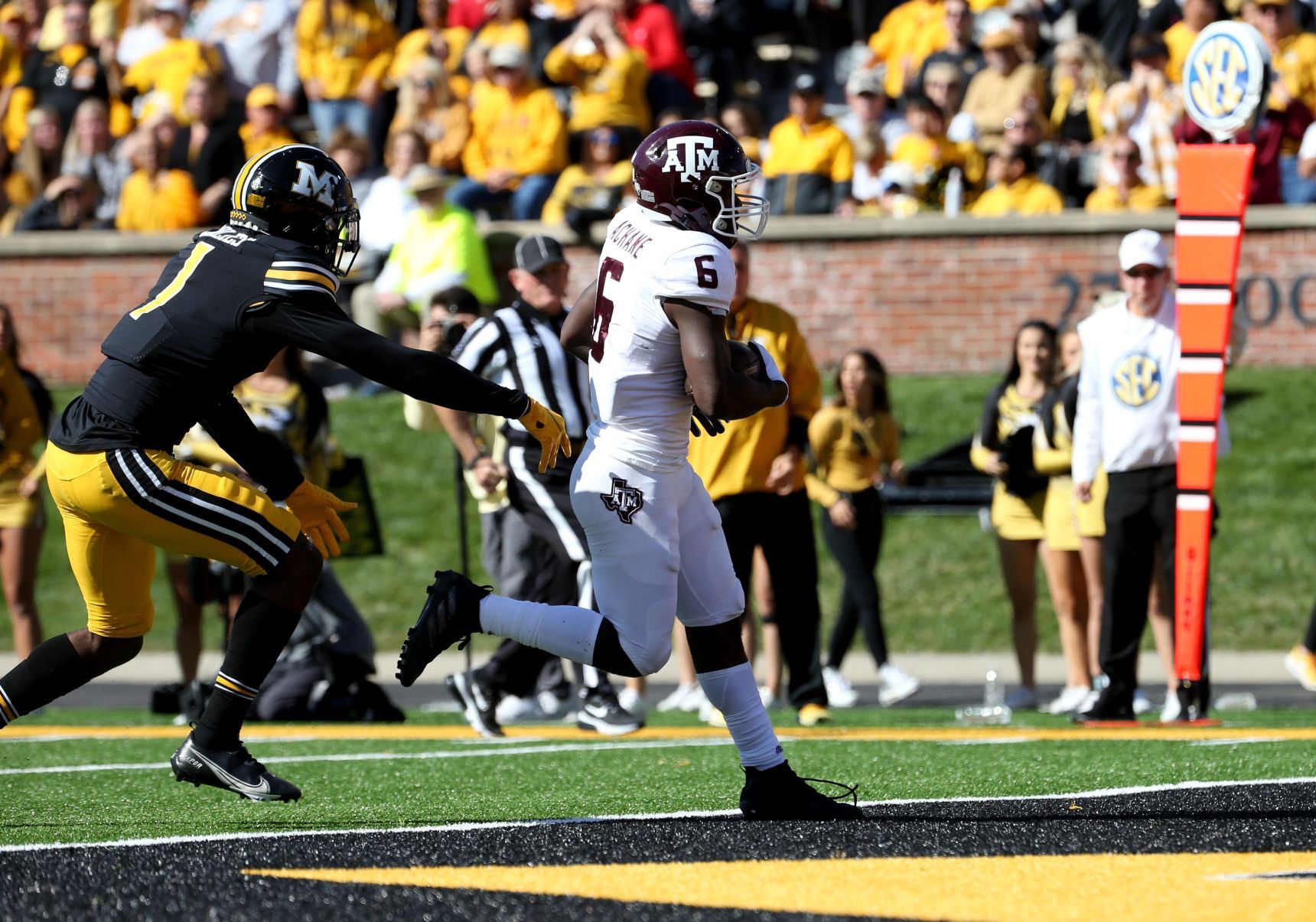 Texas A&M beats Missouri 35-14